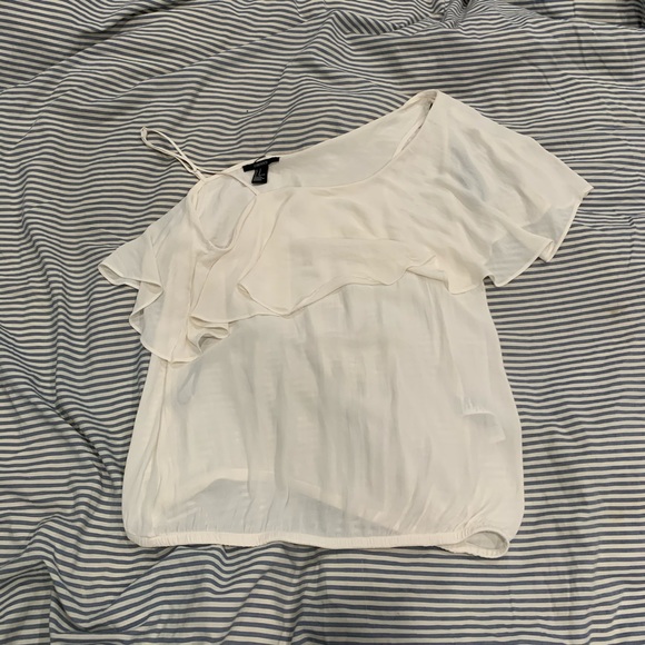 FOREVER21 One Shoulder Summer Top - Picture 1 of 2